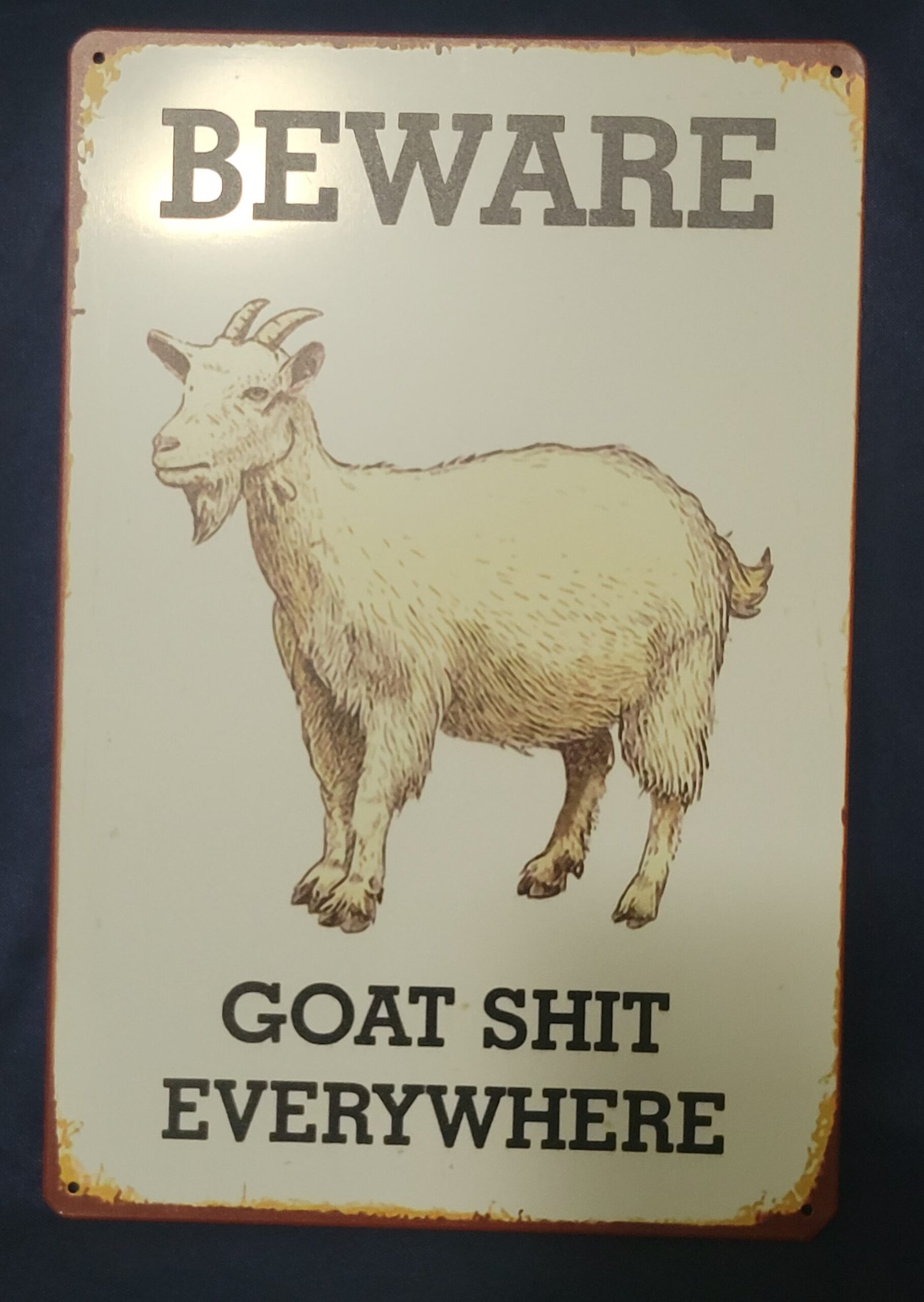 BEWARE POOP EVERYWHERE